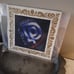 Vintage Deep Purple Carnival Mirror