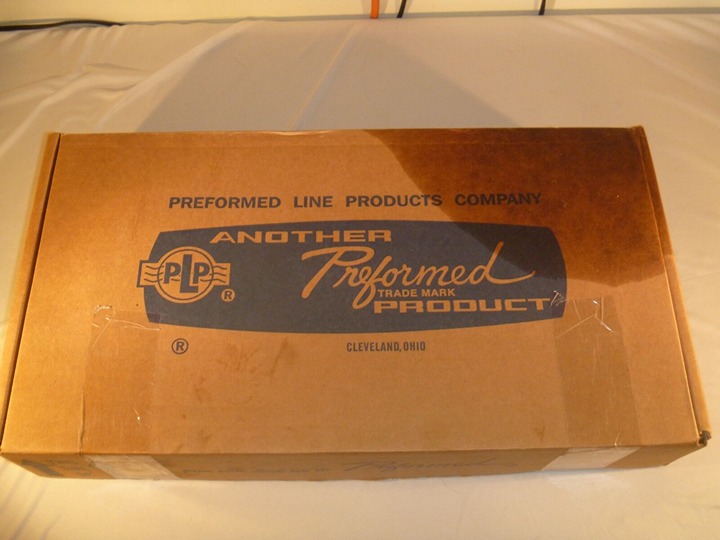 NEW PREFORMED LINE 25 PAIR CLOSURE UNDERGROUND WIRING JOINER 15x3 DT 80181