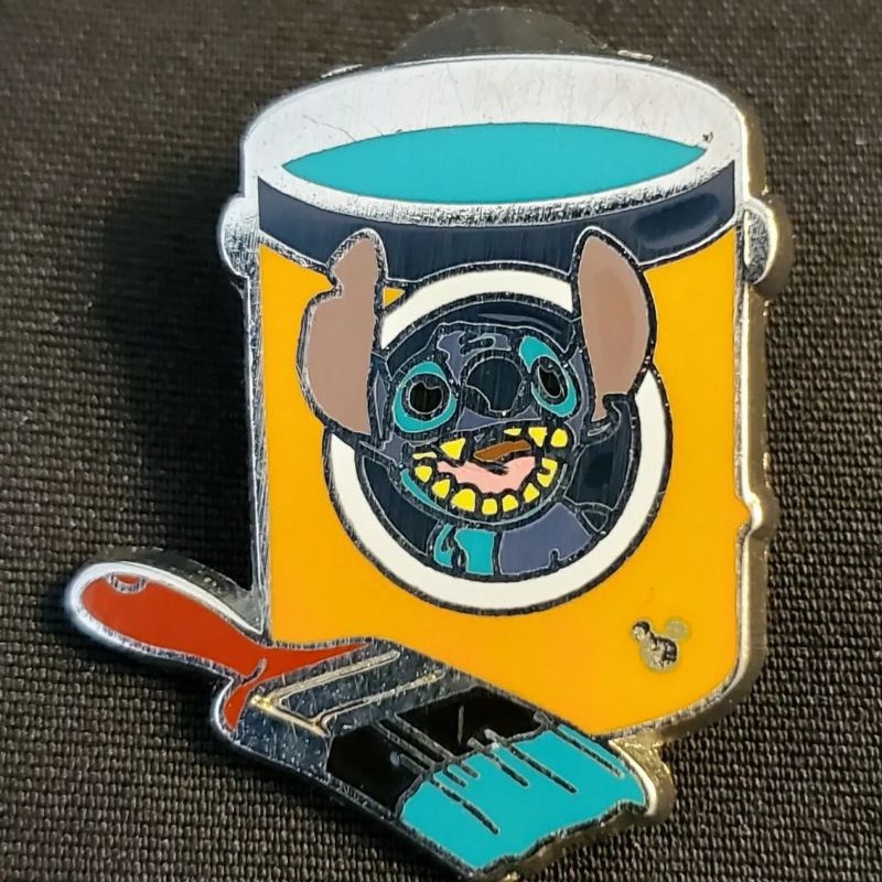 Disney Stitch Pin Paint Can