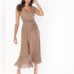 Show Me Your MuMu Dune Chiffon Midi Dress(Size Large)