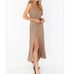Show Me Your MuMu Dune Chiffon Midi Dress(Size Large)