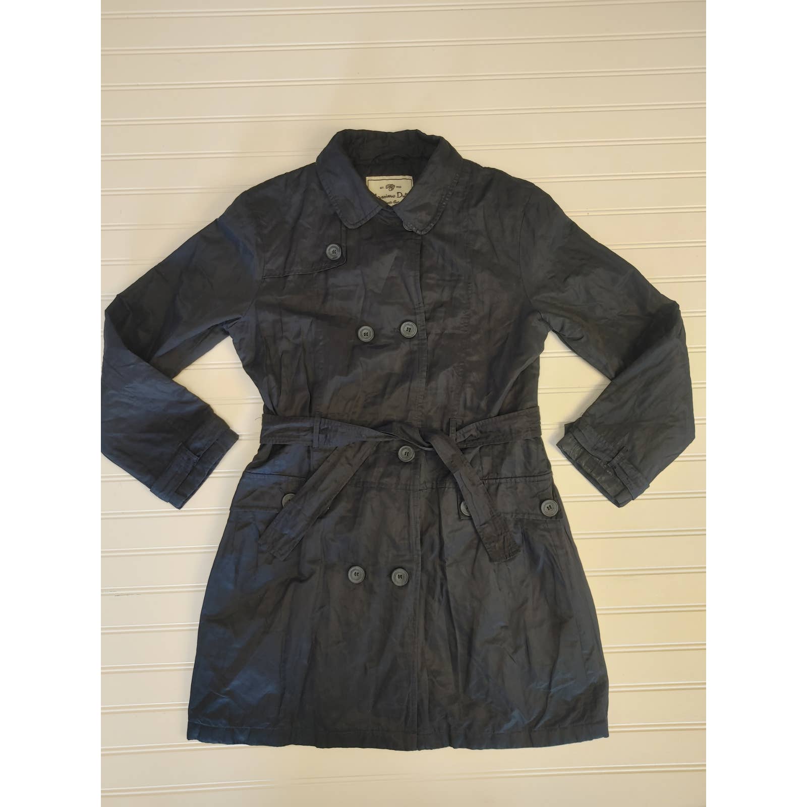Massimo Dutti Navy Blue Coat Jacket 11-12