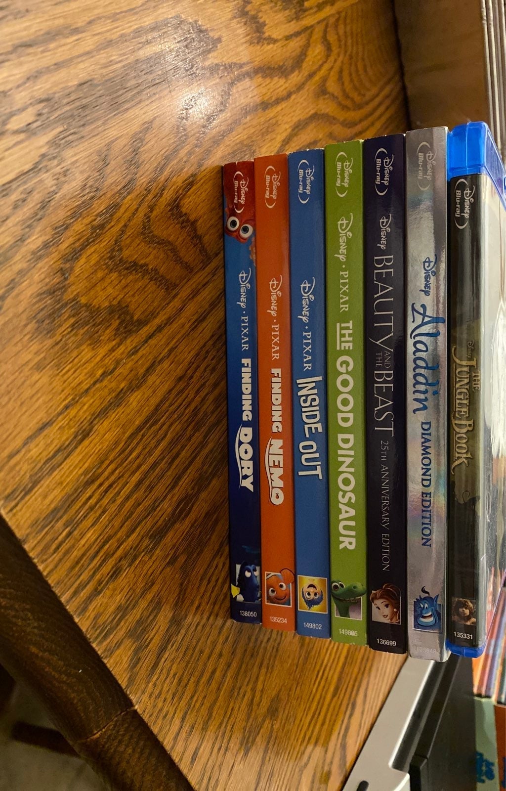 Lot of disney movies