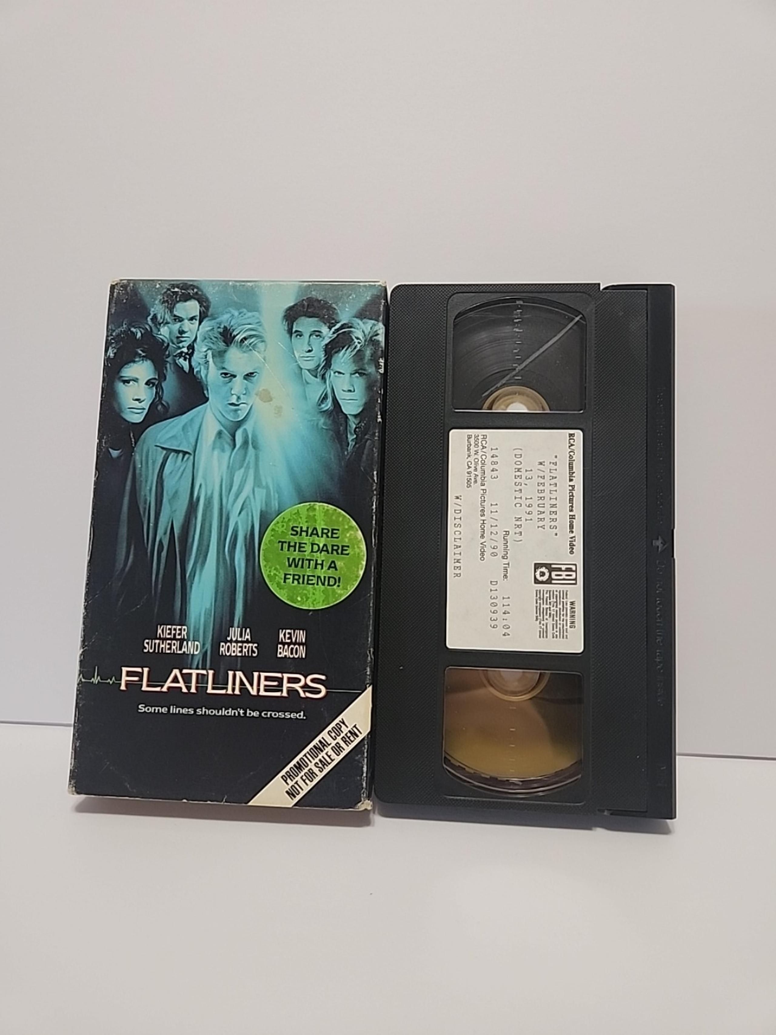 Flatliners (VHS, 1991) RCA Pictures Screener Promo Demo Tape