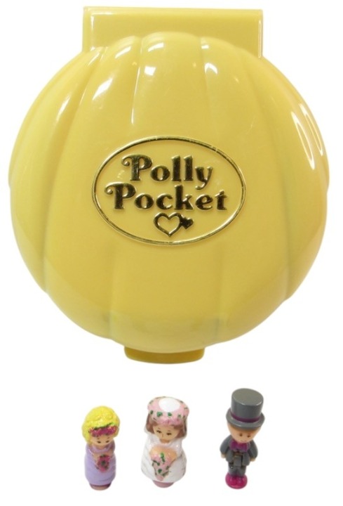 1989 Polly Pocket Vintage Lot Bridesmaid Polly Bluebird Toys (51818)