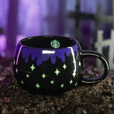 Brand new Starbucks Mexico Exclusive Glow In The Dark Halloween Mug