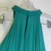 Lovers & Friends turquoise green Pom Pom tassel crop tank Size S