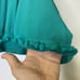 Lovers & Friends turquoise green Pom Pom tassel crop tank Size S