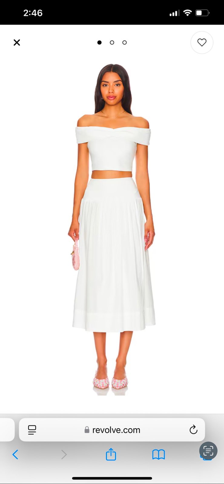 X FREE-EST COOLER IN CAPRI SET IN OPTIC WHITE SIZE SMALL