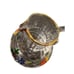 Vintage Venetian fruit pitcher accented in 24k gold