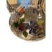 Vintage Venetian fruit pitcher accented in 24k gold