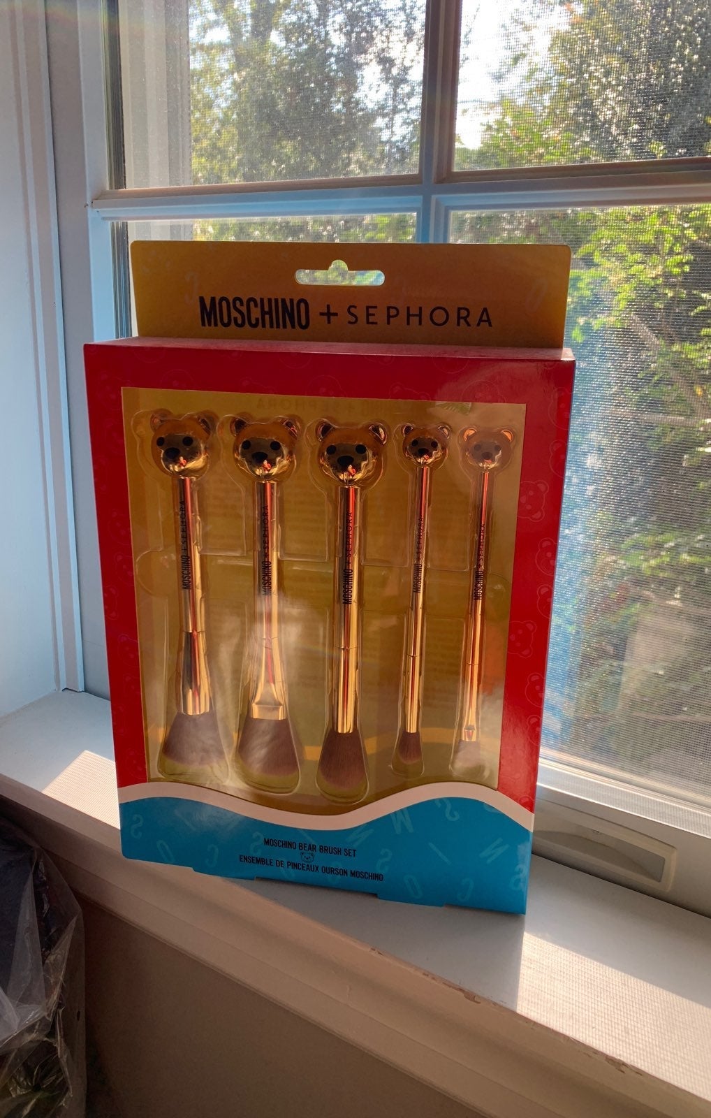 Moschino Bear Brush Set