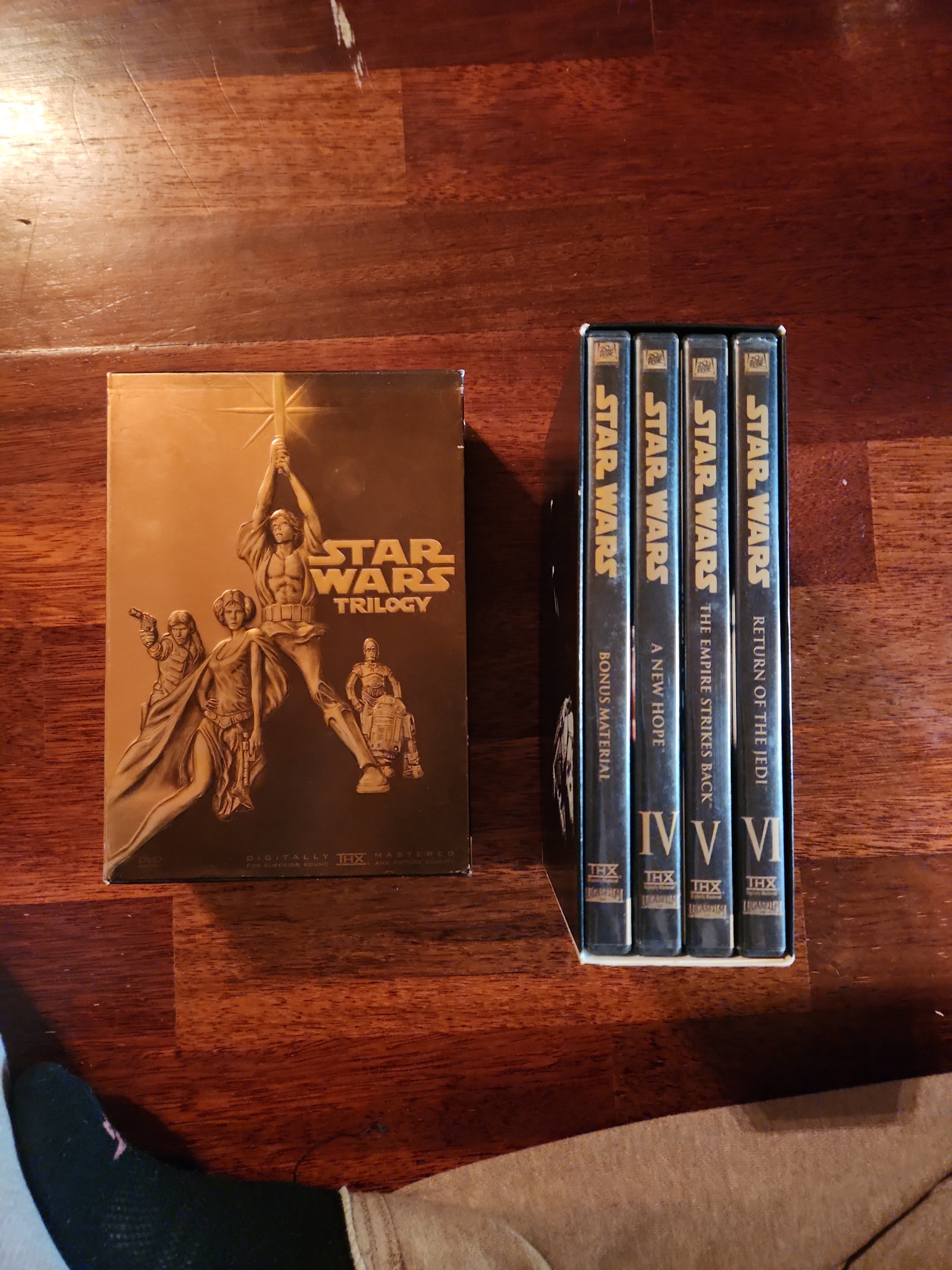 Star Wars Trilogy gold box set 4-6