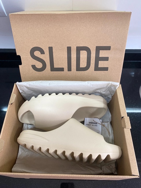 Memorial Day Sale - Yeezy slides Size 8 Classic slippers - Off:£63[hoMen_4130613ua]