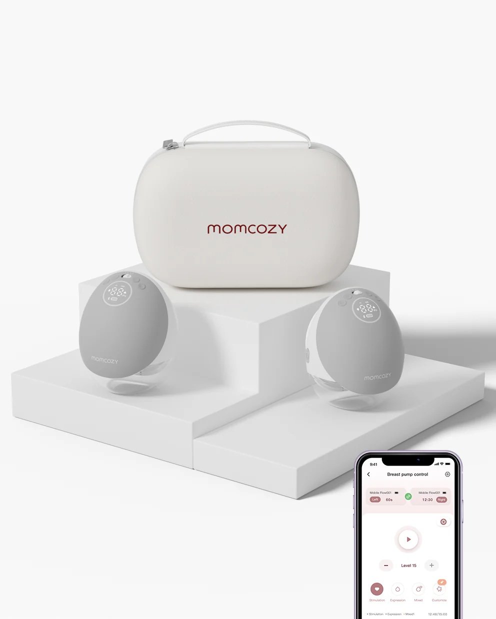 Momcozy m9 hands free breast pump