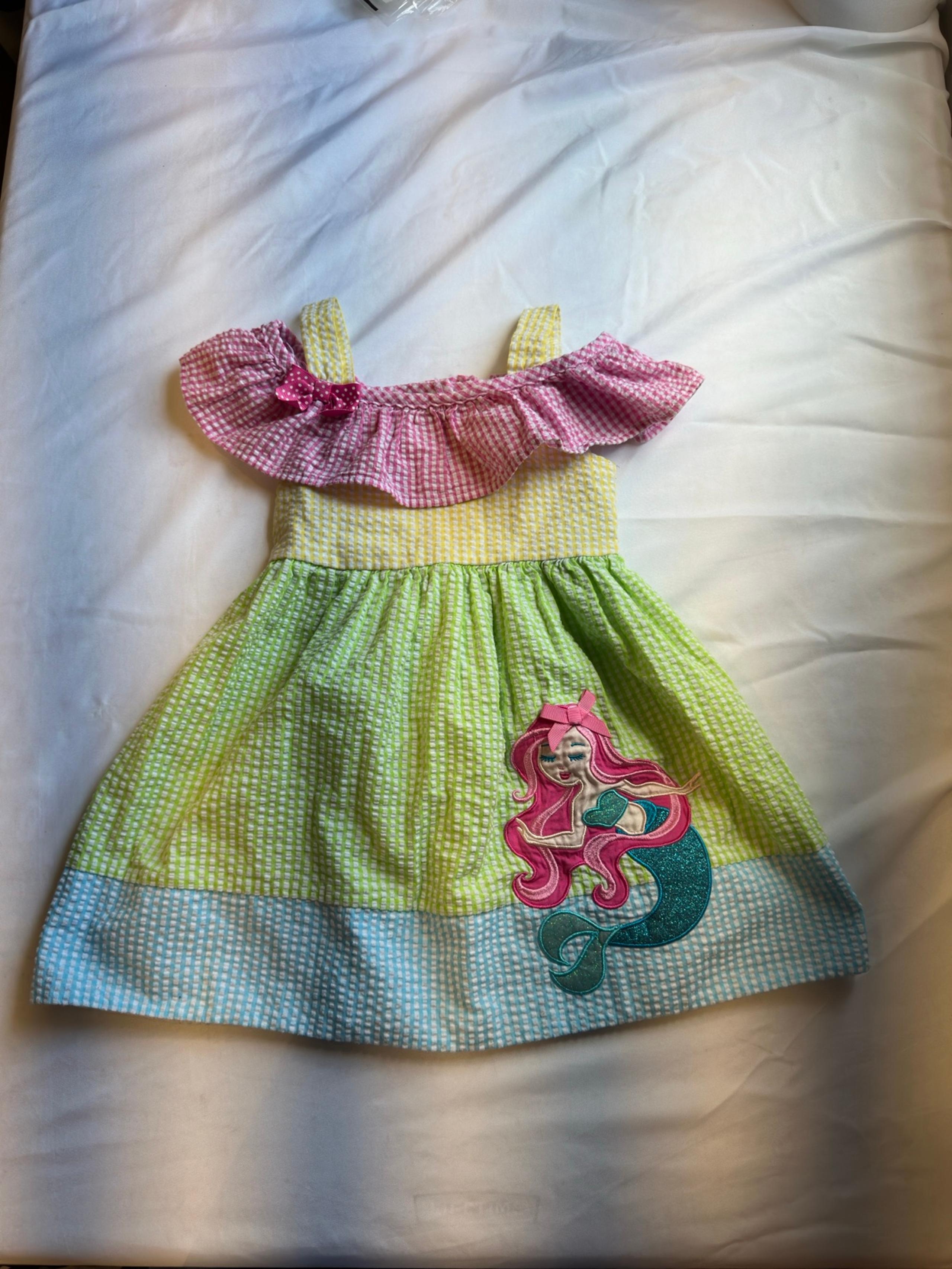 Seersucker Mermaid Dress