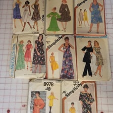 Vintage Sewing Pattern Lot