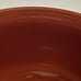 Wallace color clad orange silver plate bowl