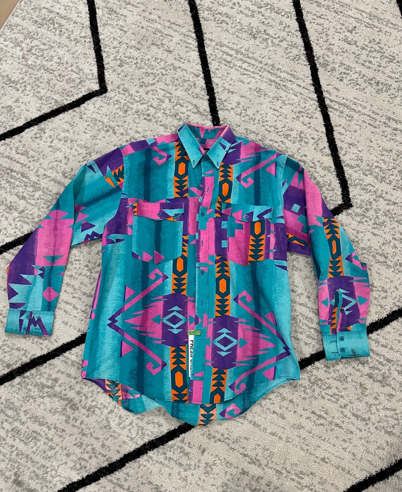 Vintage western button up