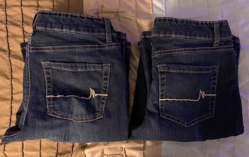 2 Pairs of Maurices Jeans
