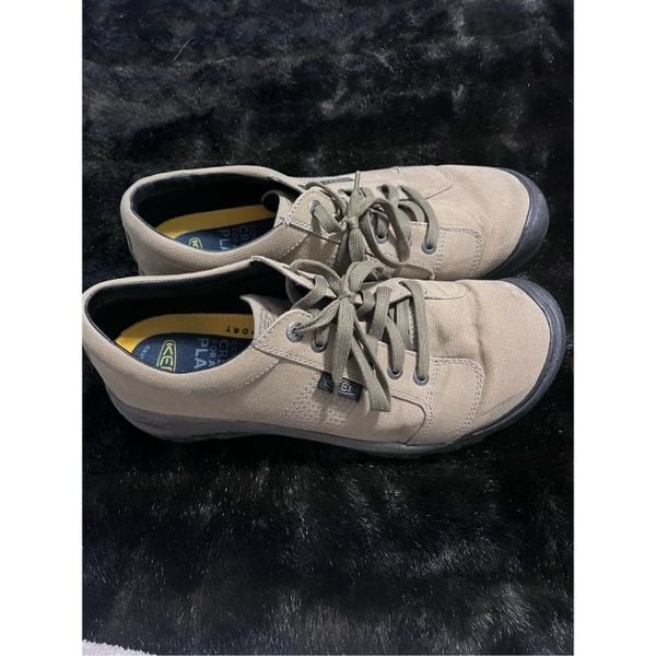 KEEN Men's Austin Canvas Oxford Hiking Shoes 14