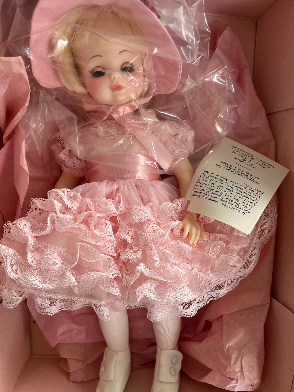 madame alexander with original packaging NIB