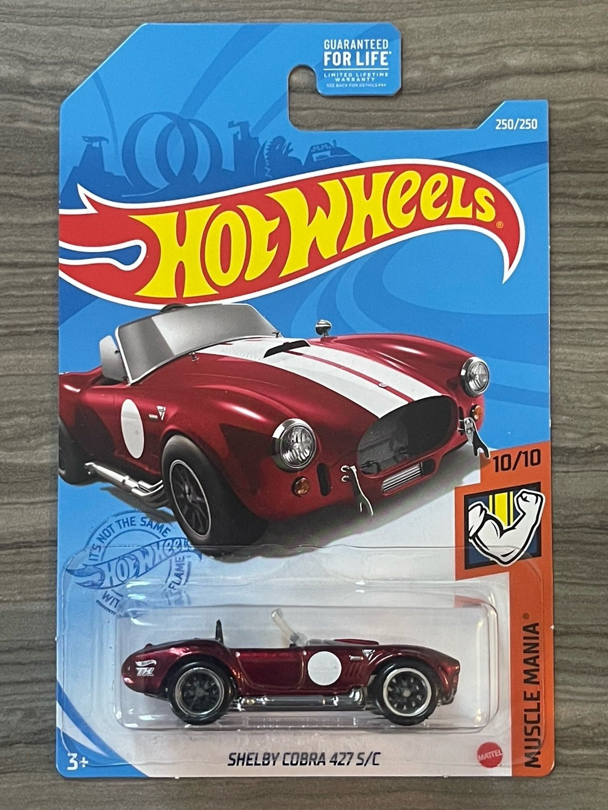 Hot Wheels Shelby Cobra 427 S/C 10/10 Muscle Mania | Treasure Hunt CHASE