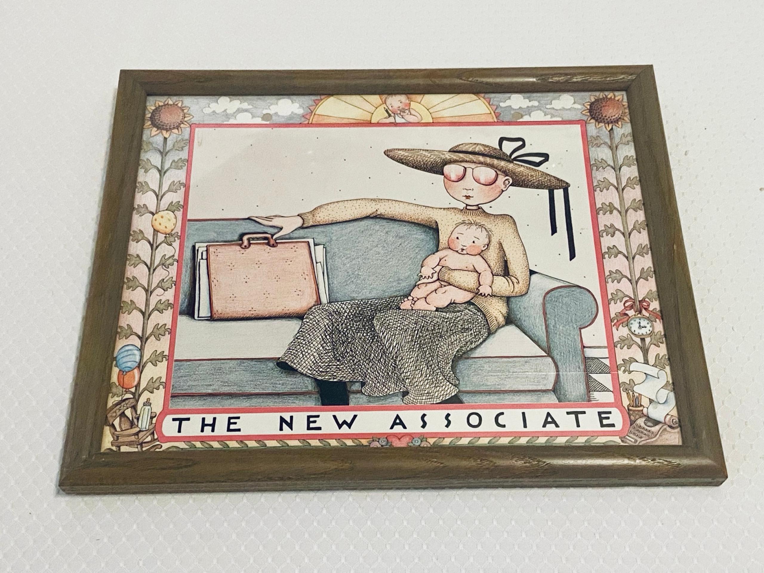 Mary Englebreit Picture 14x12; The New Associate
