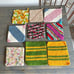 Vintage Trivets Multicolored Crocheted Hand Knit Quilted Bundle Lot of 19