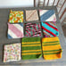 Vintage Trivets Multicolored Crocheted Hand Knit Quilted Bundle Lot of 19