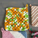 Vintage Trivets Multicolored Crocheted Hand Knit Quilted Bundle Lot of 19