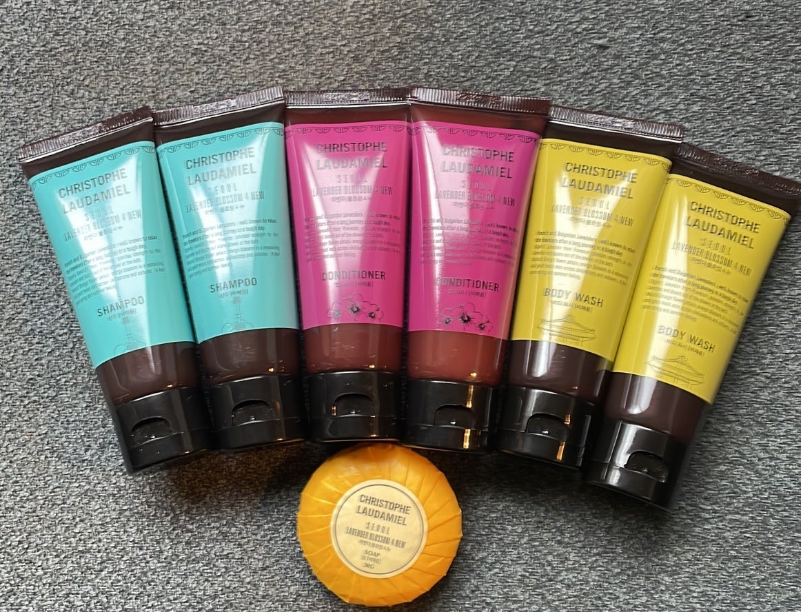 La Bottega Christophe Laudamiel Travel Size Bath set