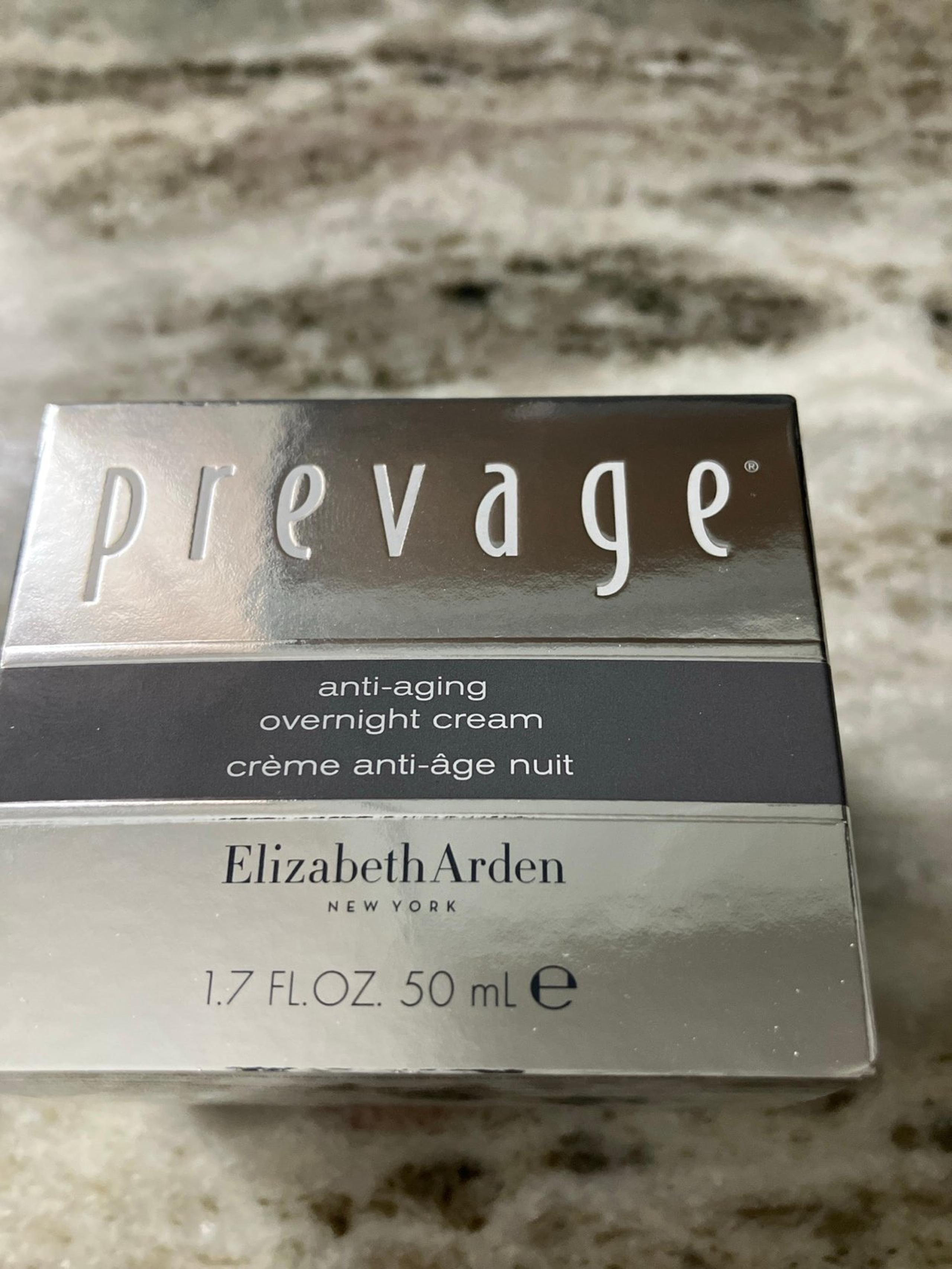 Prevage Anti-aging overnight cream By Elizabeth Arden