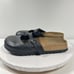 Birkenstock Unisex Boston Soft Footbed Leather Clog Sz L 7 / M 5 Black