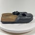 Birkenstock Unisex Boston Soft Footbed Leather Clog Sz L 7 / M 5 Black