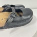 Birkenstock Unisex Boston Soft Footbed Leather Clog Sz L 7 / M 5 Black