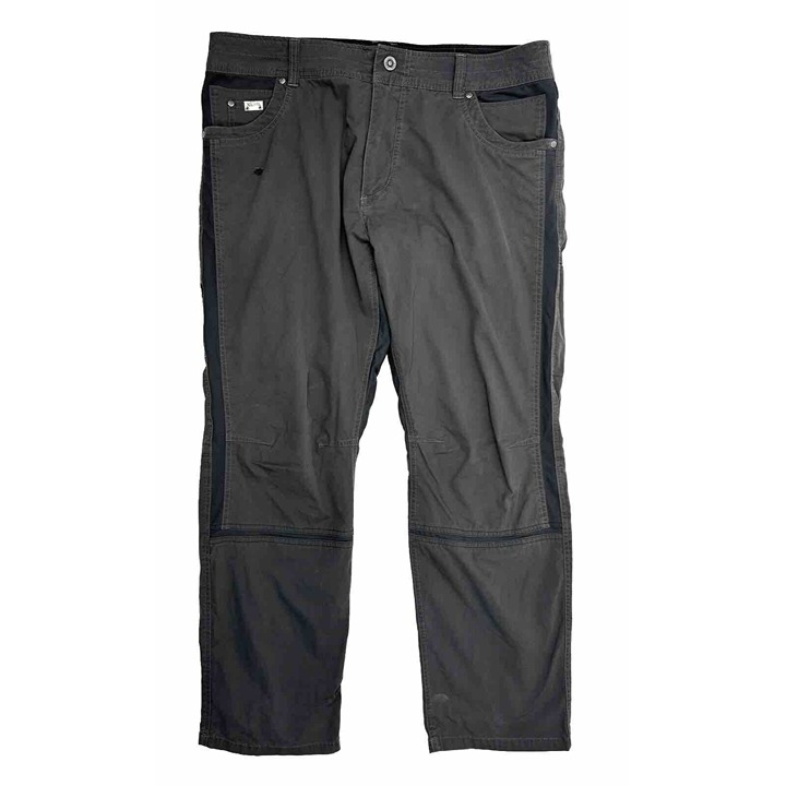 Kuhl Mens 38x30 Radikl UPF 50+ Knit Panel Trail Hiking Pants
