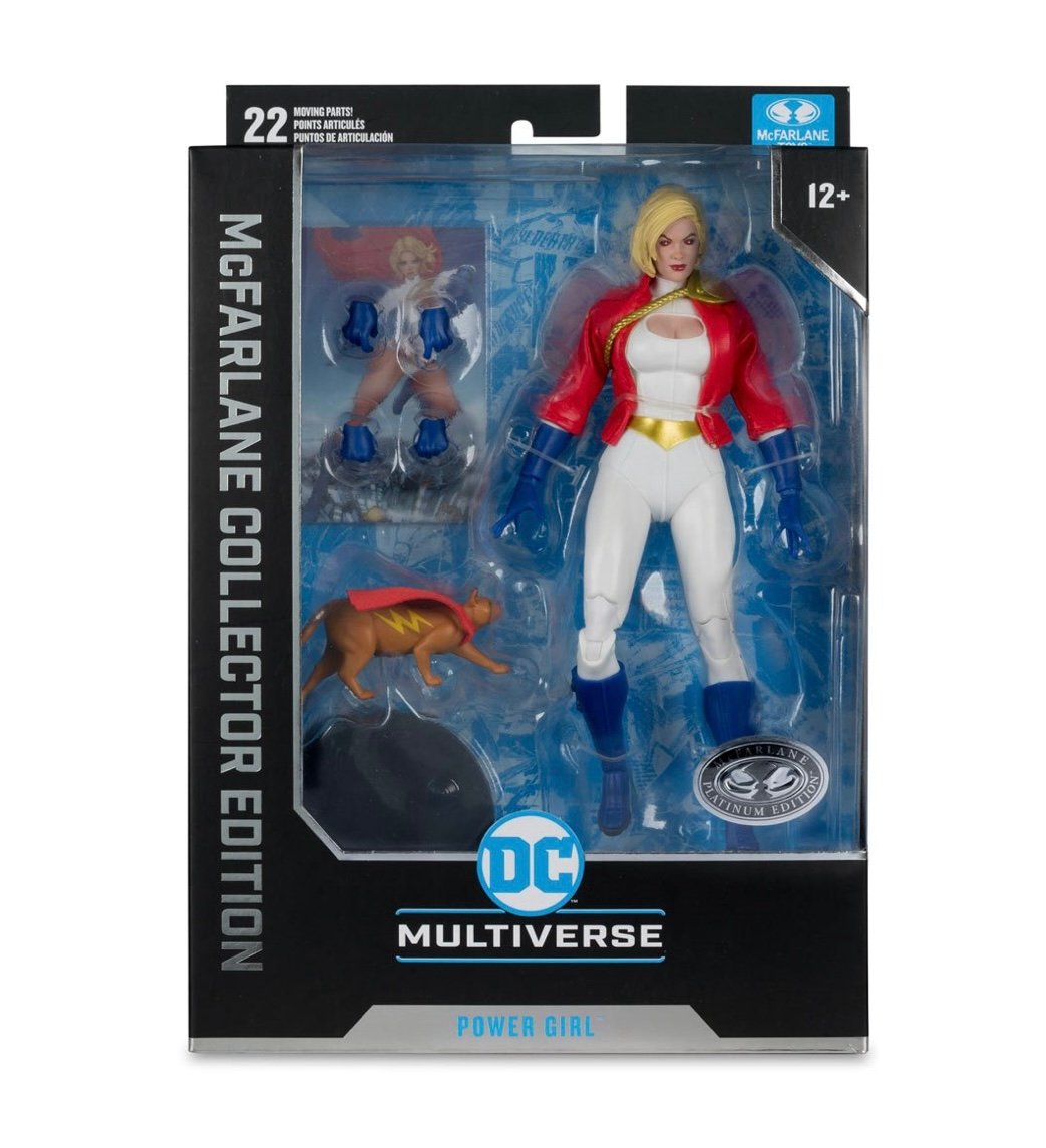 DC Multiverse Collector Edition Power Girl Platinum Chase