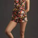 Anthropologie The Yukiko Noritake Portside Button-Front Romper by Maeve Size 6