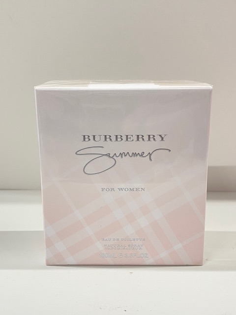 BURBERRY SUMMER FOR WOMEN EDT Spray 5.3oz - For Women- new pink and white box