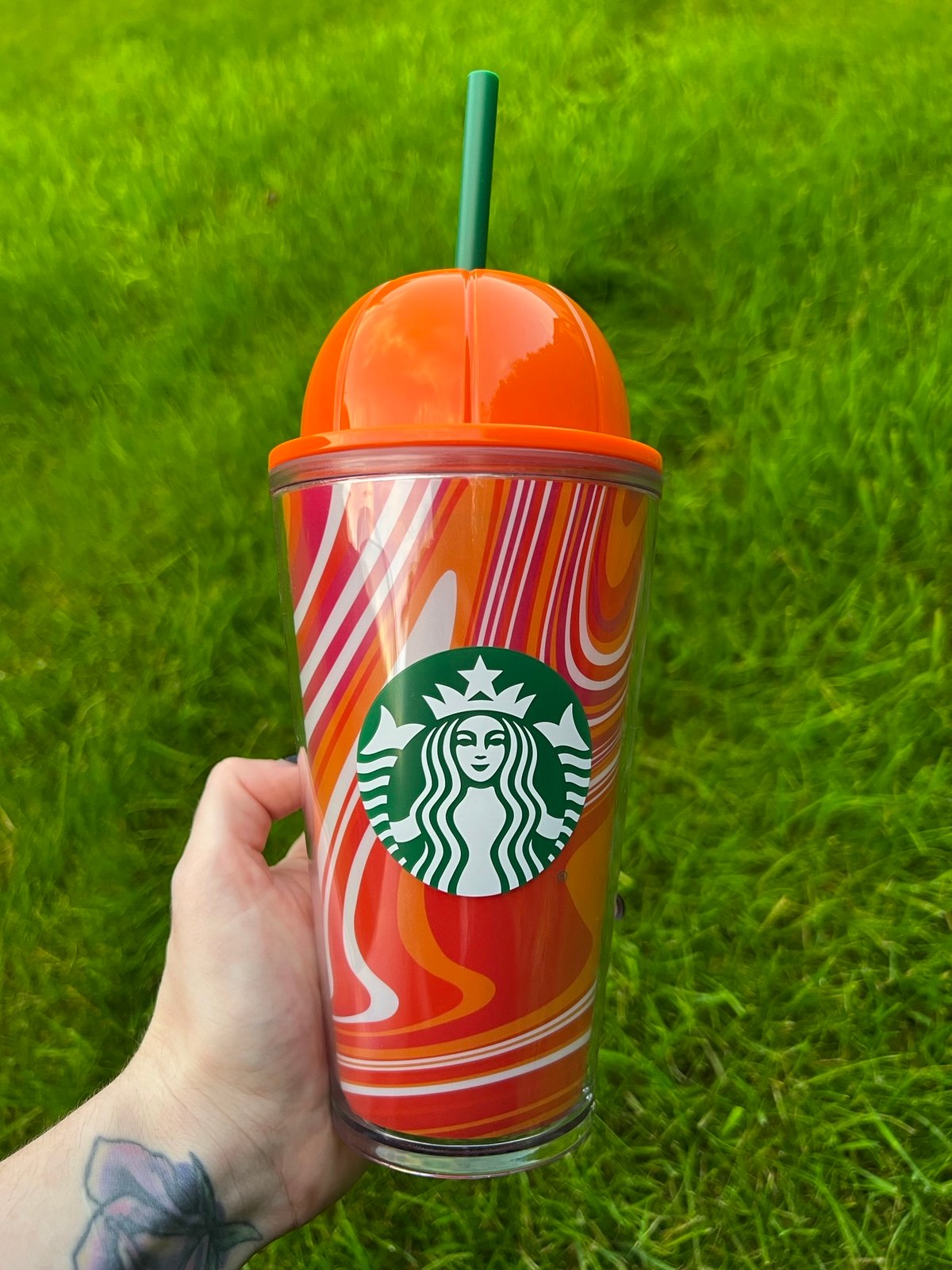 Starbucks Ireland UK Halloween 2023 Pumpkin Dome Cup