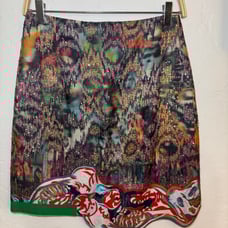ZAC POSEN MINI STRAIGHT PENCIL SKIRT SZ 4 PRACTICALLY NEW