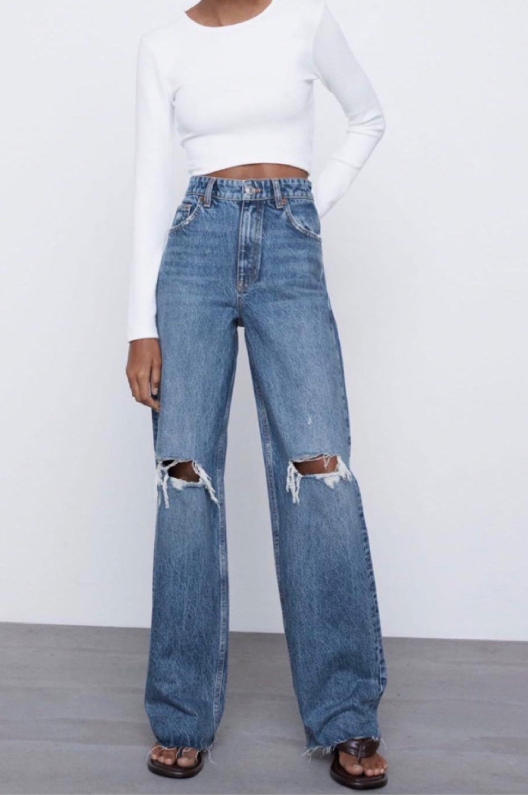 Zara Wide Leg Jeans