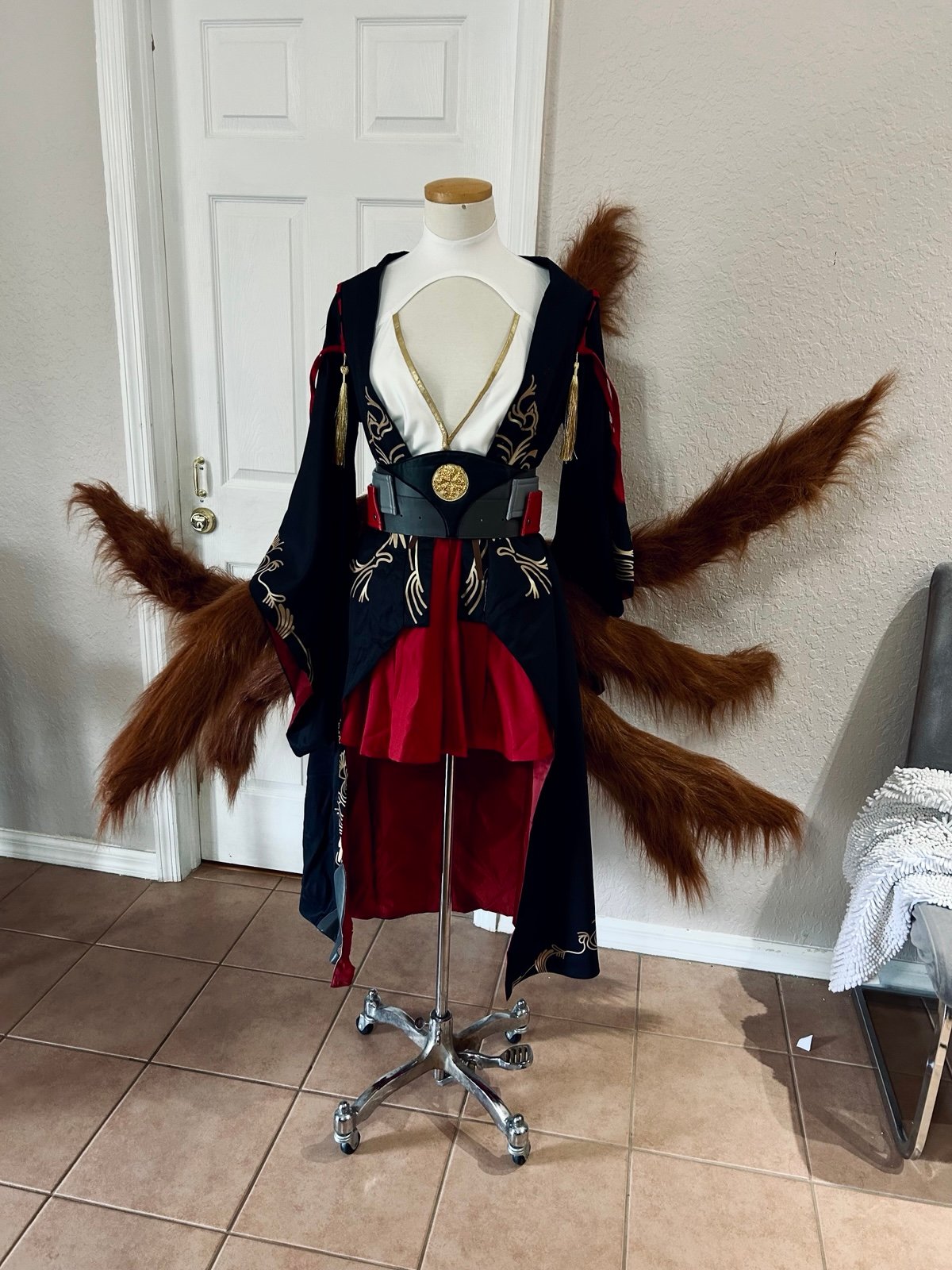 Uwowo Azur Lane Akagi Cosplay discontinued With Adjustable Tails FREE SHIPPING