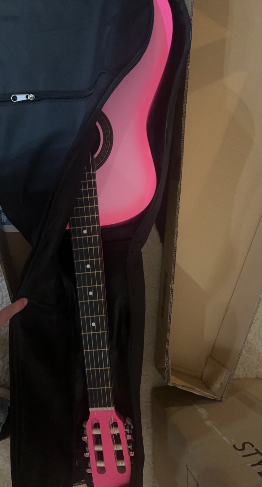 Moukey 38” Acoustic Guitar for Beginner Adult Teen Guitarra Acustica with Chord