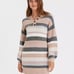 American Eagle Striped Henley Sweater Dress