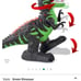 Lucky Doug 8 Channels 2.4G Remote Control Spray Dinosaur Toys for Kids,with Rech