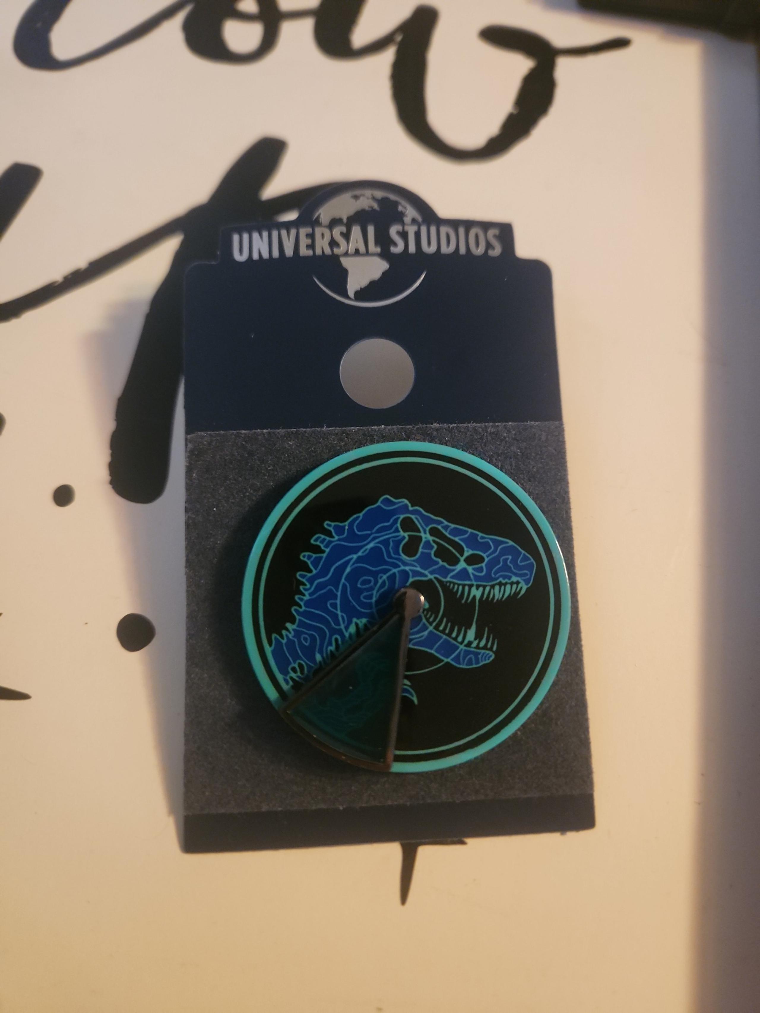 Universal Studios Jurassic World Radar Spinning Pin