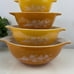 Pyrex Butterfly Gold Cinderella Set