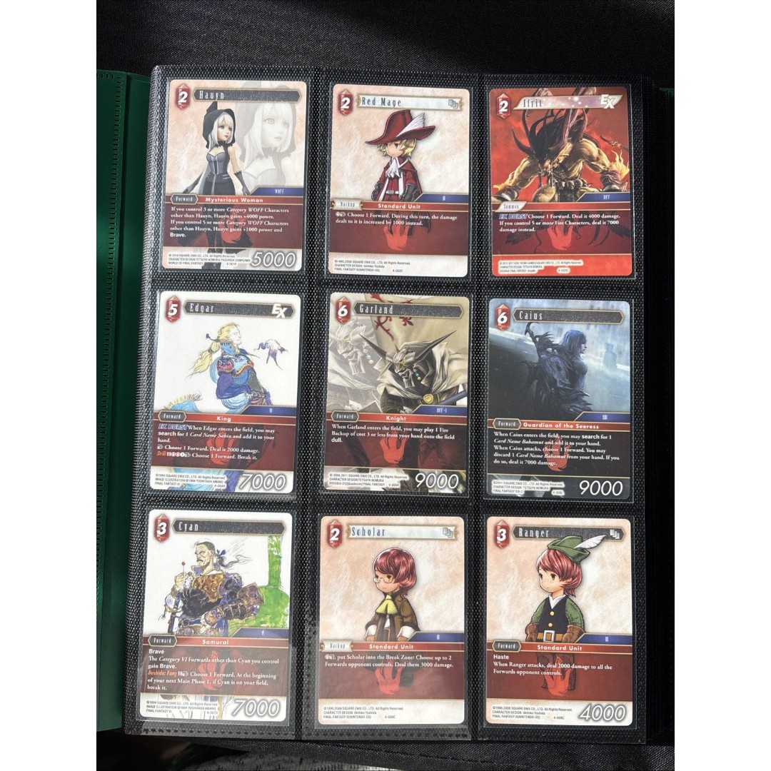 Final Fantasy TCG Opus IV 4 Complete Set Non-Foil (148 Cards) English [Nm-Lp]